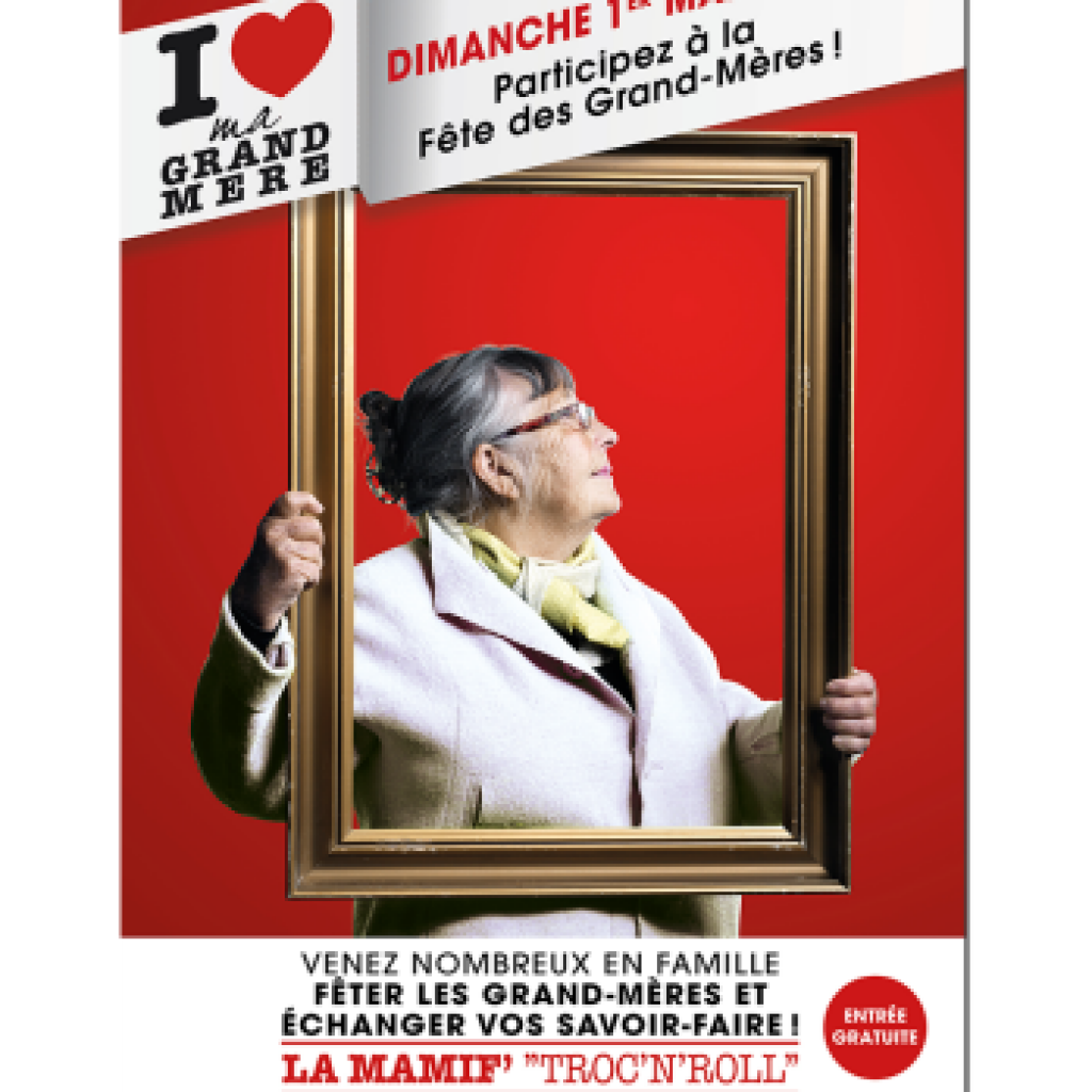 AfficheGMdefret | Atelier Quilling pour la fête des grand-mères