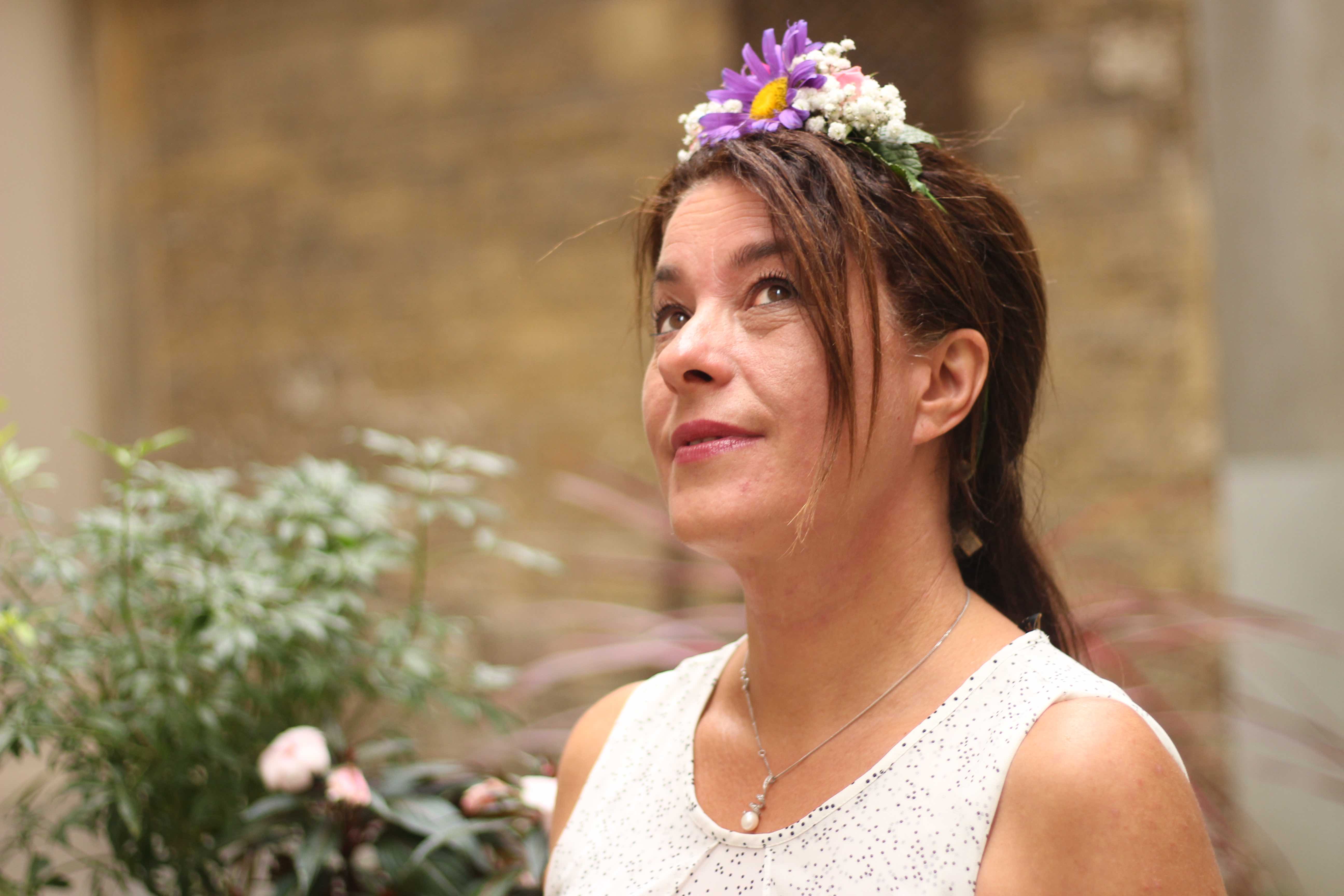 couronne01 | Bridal Day aux Galeries Lafayette : Couronnes de fleurs