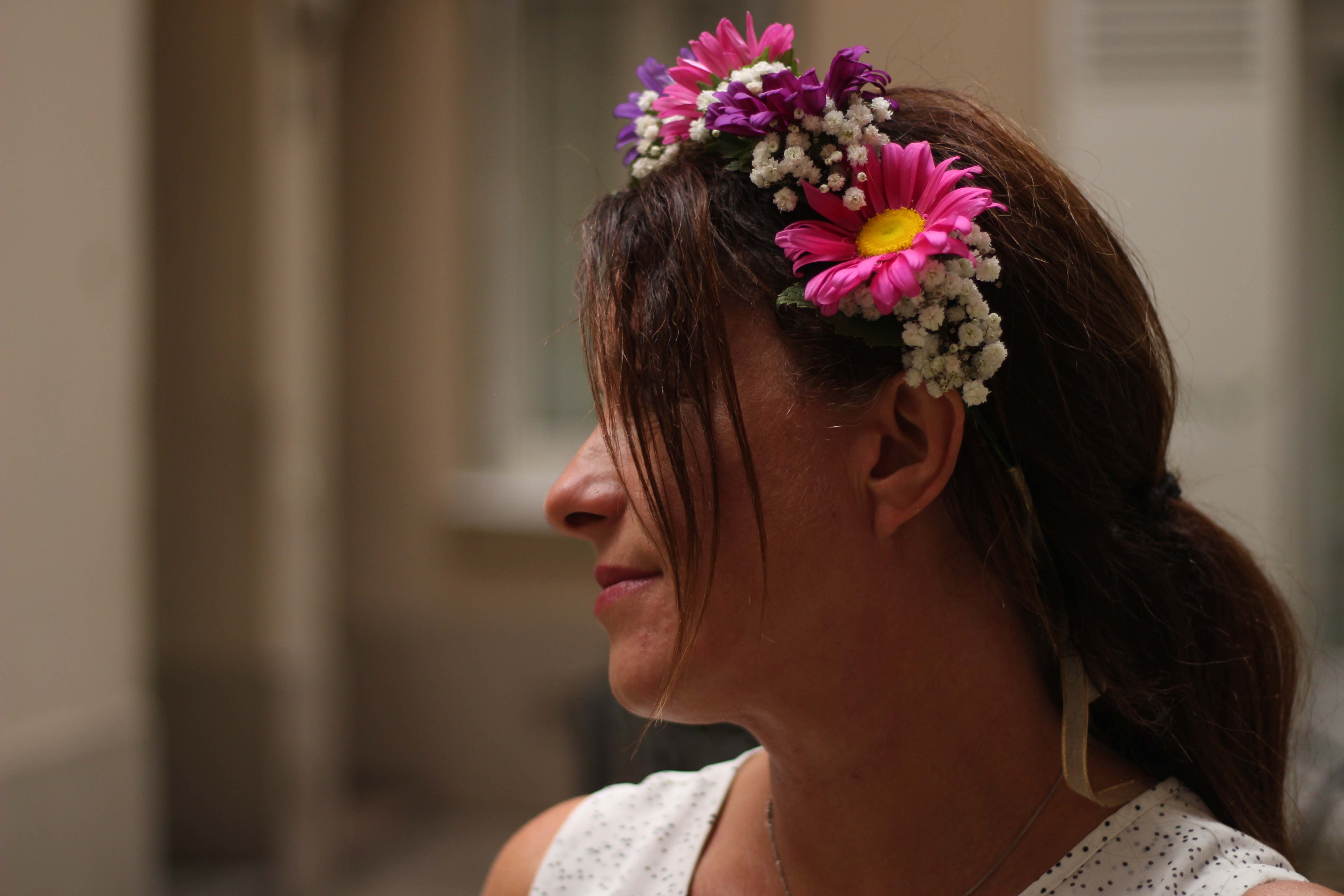 couronne03 | Bridal Day aux Galeries Lafayette : Couronnes de fleurs