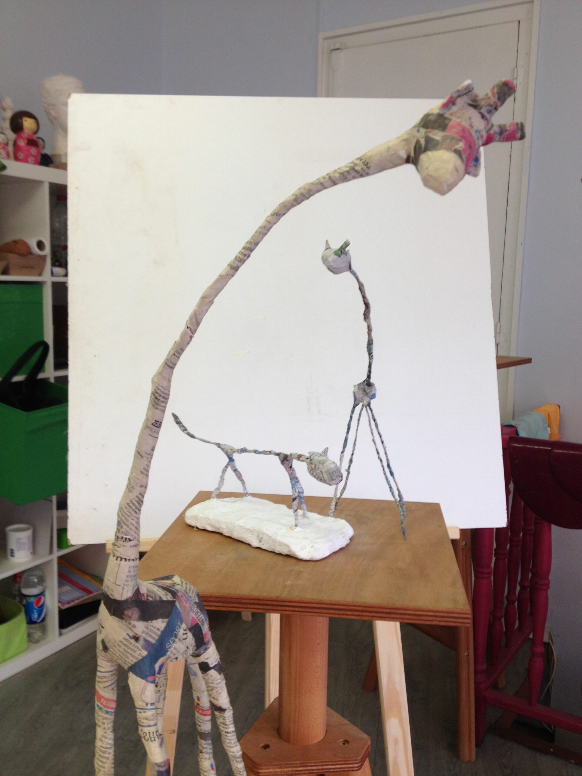 Atelier seconde vie - Papier mâché 1 atelierpapiermache