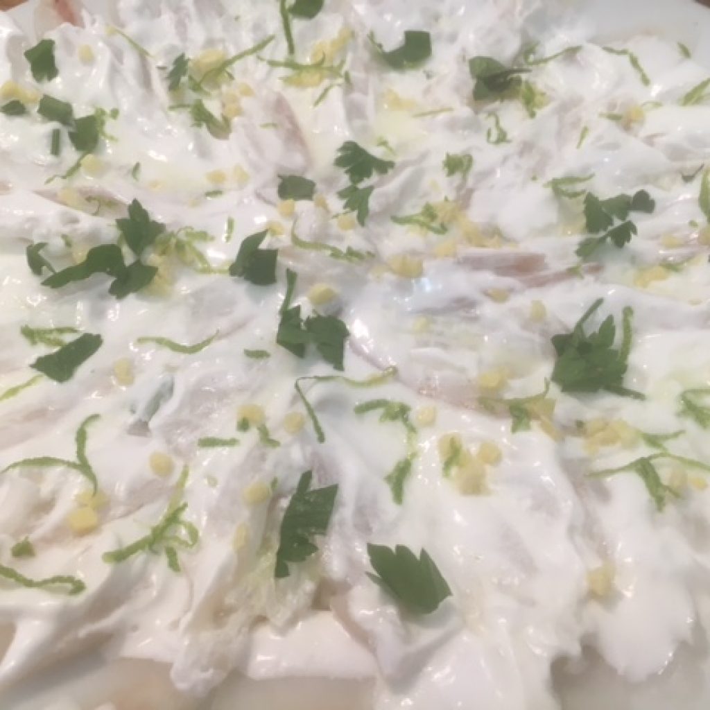 Carpaccio cabillaud coco 20 carpaccio de cabillaud lait de coco