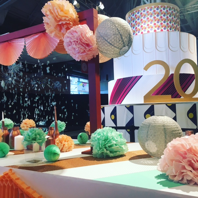 Retour sur le salon création et savoir faire 2016 1 salon creation et savoir faire sweet table 20 ans