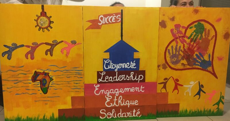 atelier fresque oeuvre collective en entreprise teambuilding
