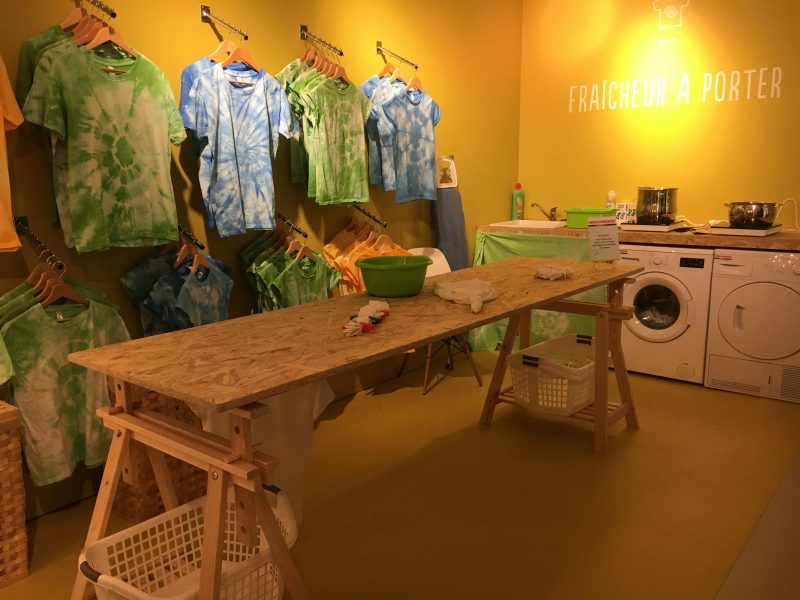 Hollywood Le bar à gum 5 atelier diy tie and dye boutique ephemere pop u store hollywood