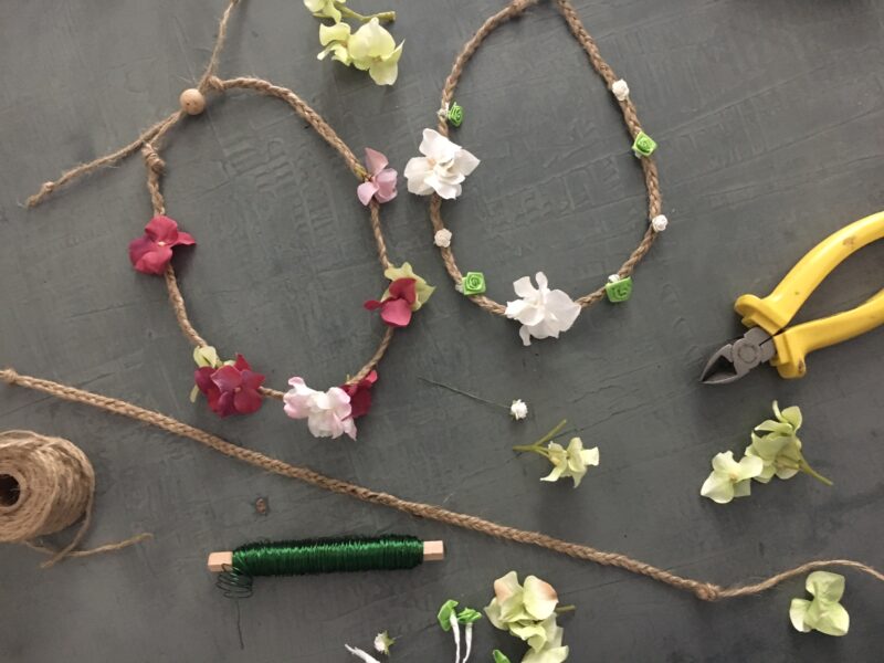 Tutoriel HeadBand DIY 26 head band floral hippie coachella atelier diy creatif