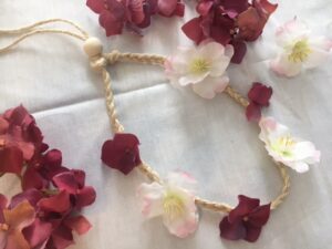 Tutoriel HeadBand Floral Boho 10 fournitures tutoriel head band floral boho hippie