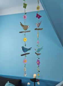 Livre Petites créa faciles 4 mobile oiseaux DIY