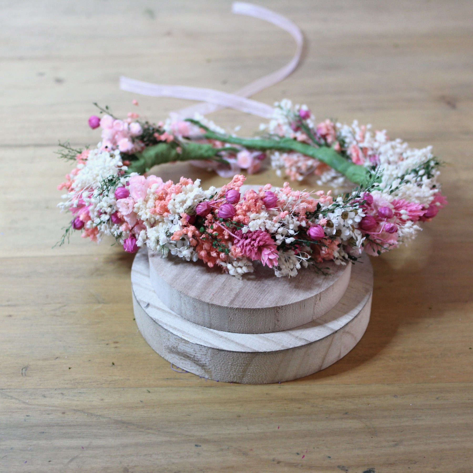 Tutoriel Couronne de fleurs séchées DIY 6 Tutoriel DIY Couronne de fleurs sechees