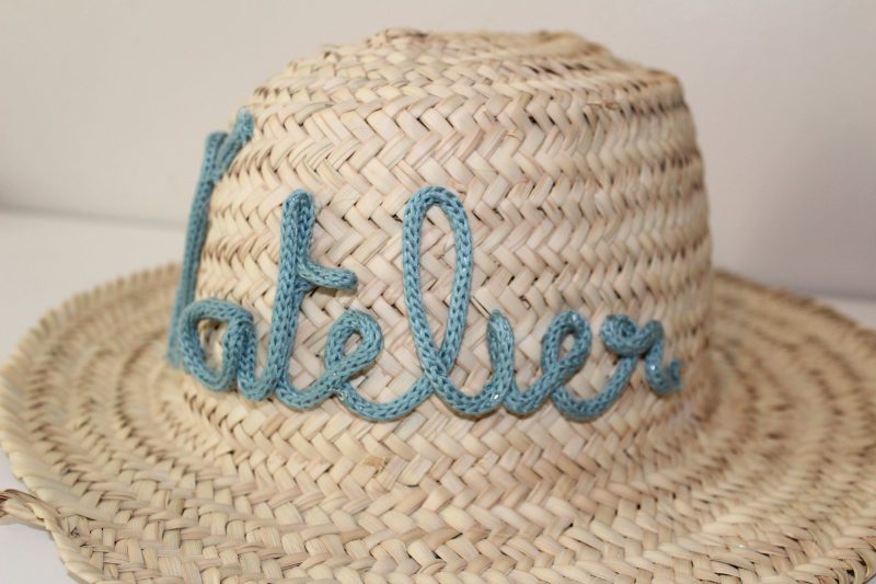 Tutoriel DIY Personnalisation Customisation de Chapeau Panier 1 chapeau panier personnalise tricotin