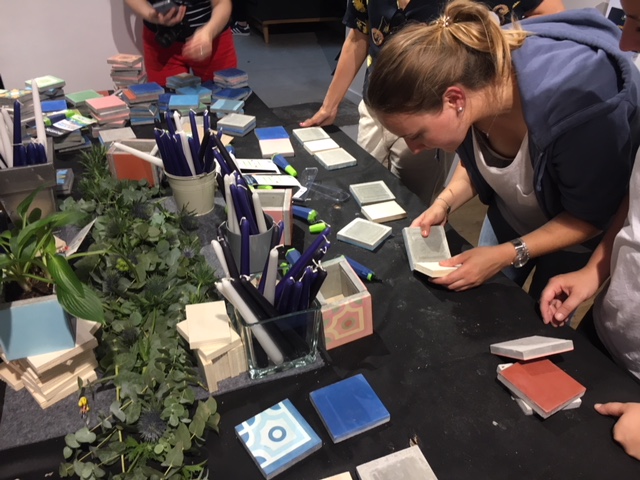 evenement presse terre de rose bostik colle DIY