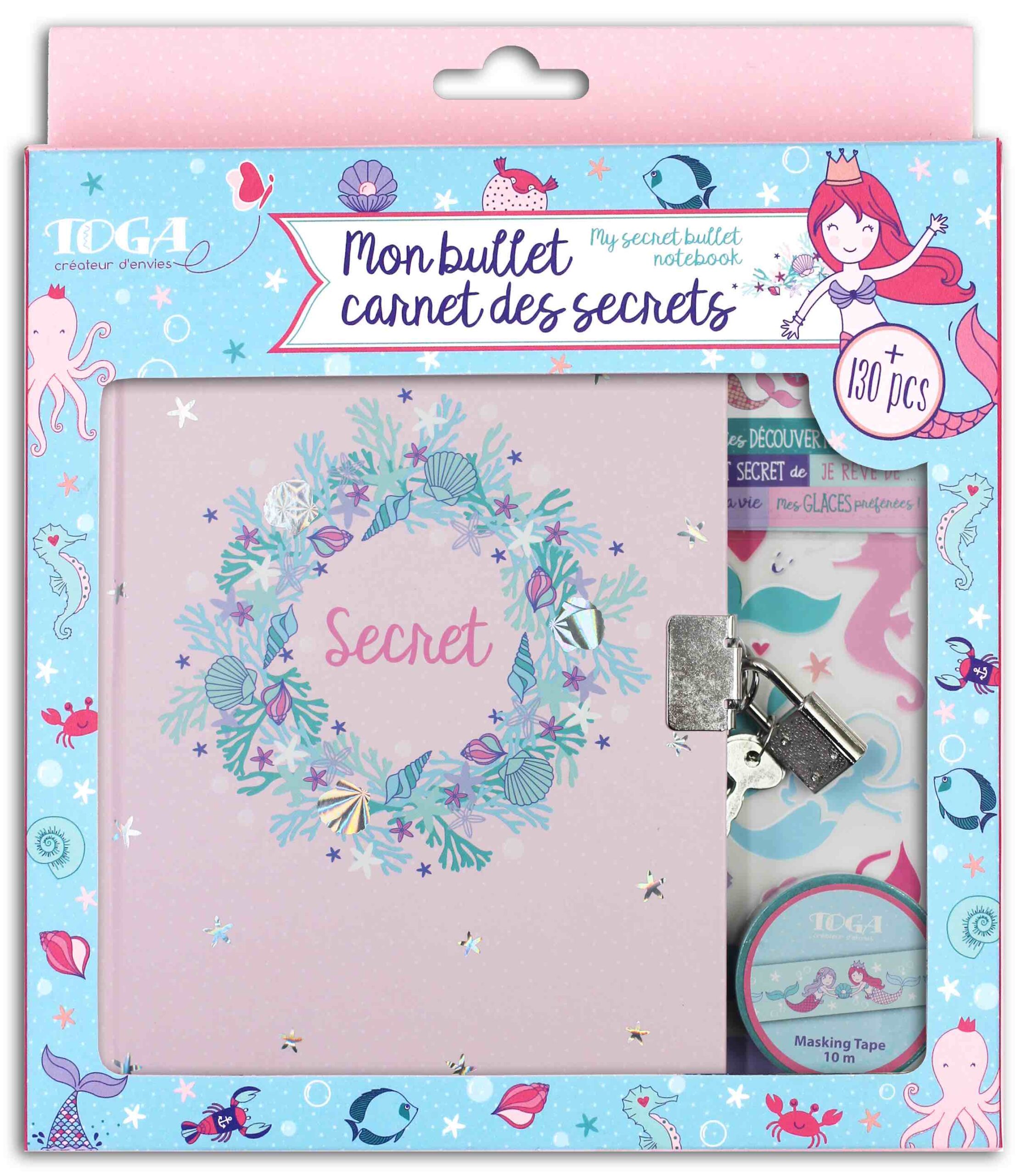 kit bullet carnet secret toga