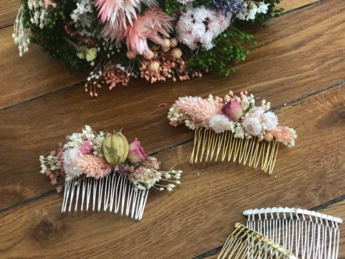 tutoriel DIYpeignes de fleurs sechees atelier DIY LYON