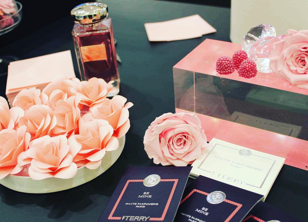 rose sur mesure Be mine By Terry Lancement parfum