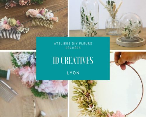 Ateliers créatifs DIY Fleurs Séchées - ID Créatives Lyon 1 ateliers créatifs reims
