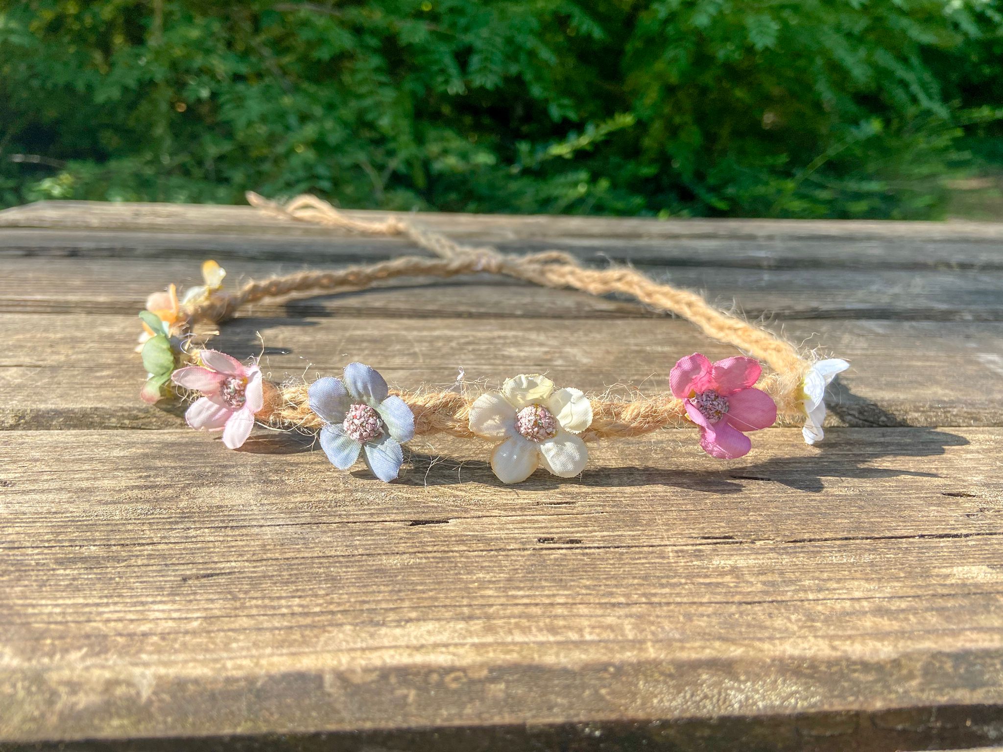 atelier diy head band floral