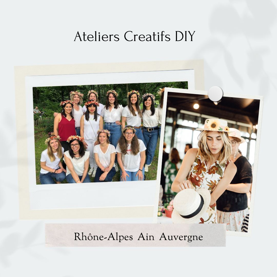 Ateliers creatifs DIY lyon rhones alpes ain auvergne