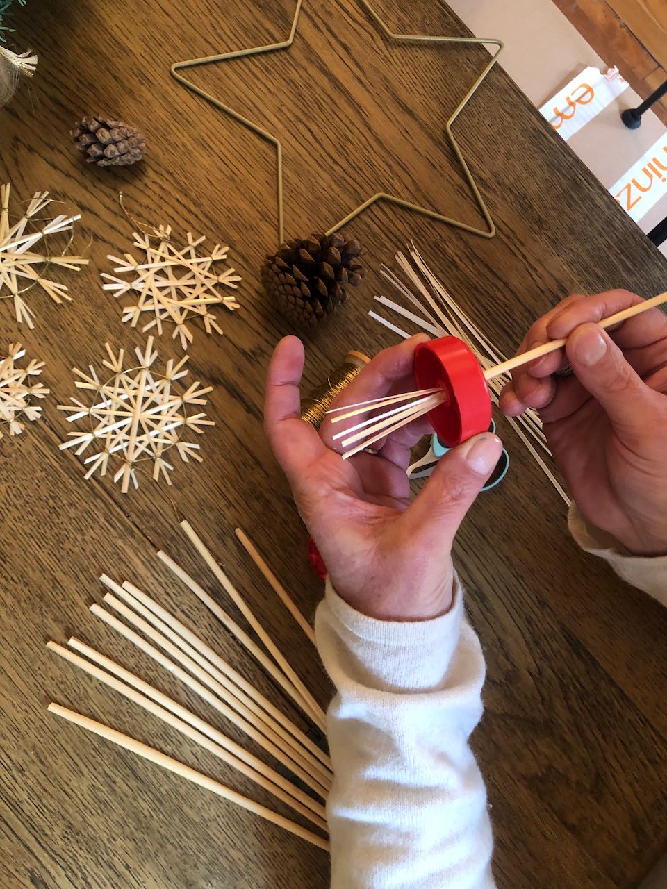 Tutoriel DIY étoile de noël en paille (straw star) 3 IMG 4540 | Tutoriel DIY étoile de noël en paille (straw star)