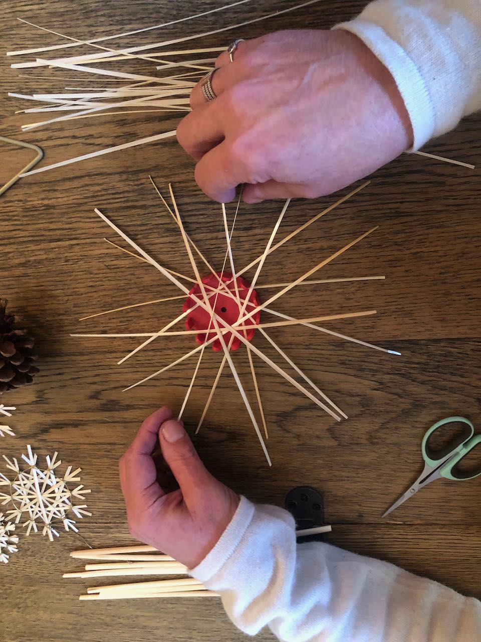 Tutoriel DIY étoile de noël en paille (straw star) 5 Tuto straw star