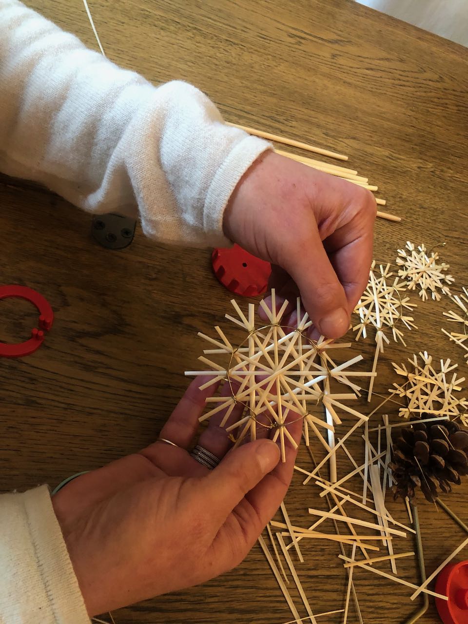 Tutoriel DIY étoile de noël en paille (straw star) 9 IMG 4550 | Tutoriel DIY étoile de noël en paille (straw star)