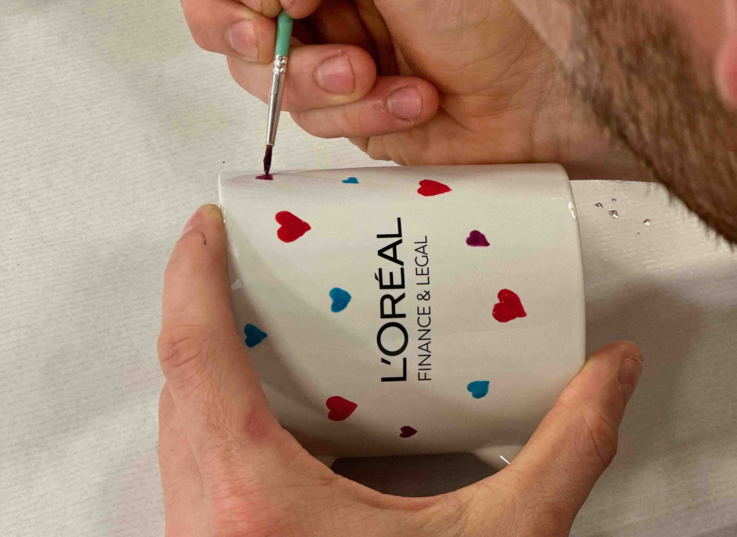 atelier peinture sur céramique