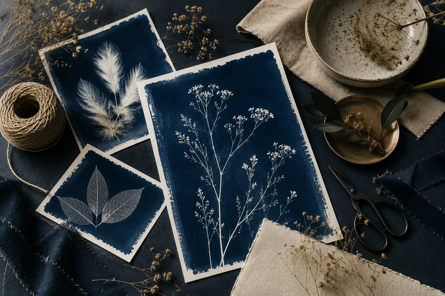 05 atelier cyanotype vert 1920 | Home